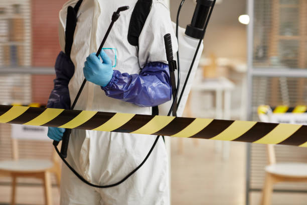 Professional Biohazard Cleanup technician working in Battle Ground, WA